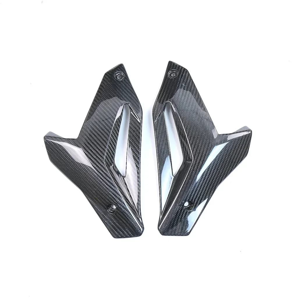 For BMW BMW S1000RR Motorcycle Modified Carbon Fiber Shell Accessories, Bottom of Body Side Panels, Dry Carbon