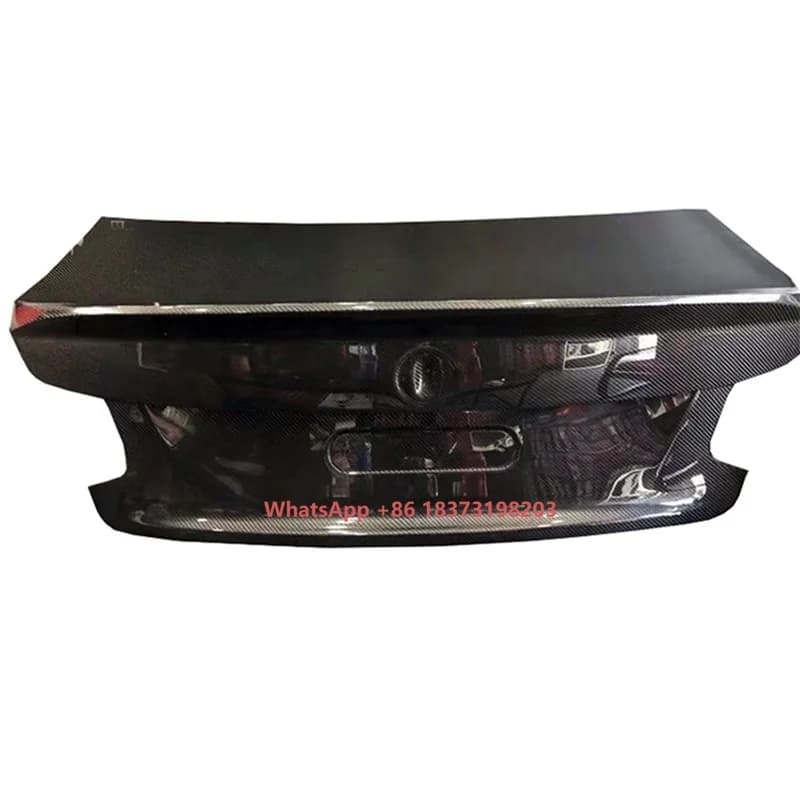SPC OEM Carbon Fiber Rear Trunk Lid for M2 F87 2015-2019 Carbon Fiber Tail Hood for M2 F87 Rear Trunk Cover Car Bumpers