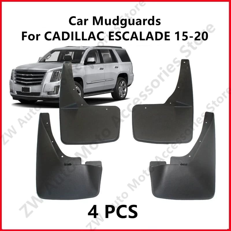 Car Mudguards For CADILLAC ESCALADE 15-20 Mud Guards Fender Flare Mudflaps Exterior Parts Auto Accessories Refit