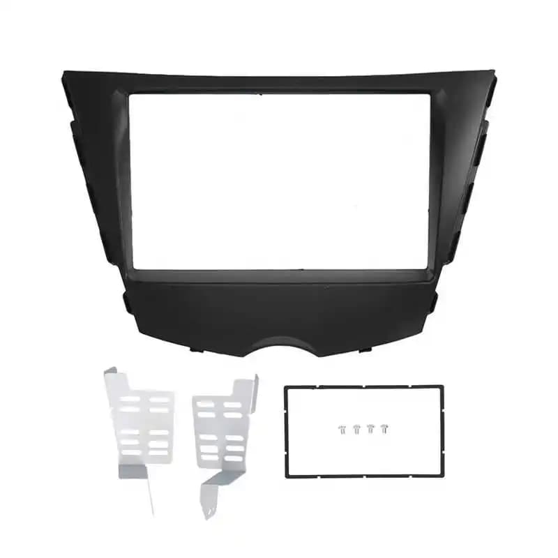 2Din Radio Fascia DVD Audio Navigation Frame Replacement for Hyundai Veloster 2011 2012 2013 2014 2015 2016 2017 2018