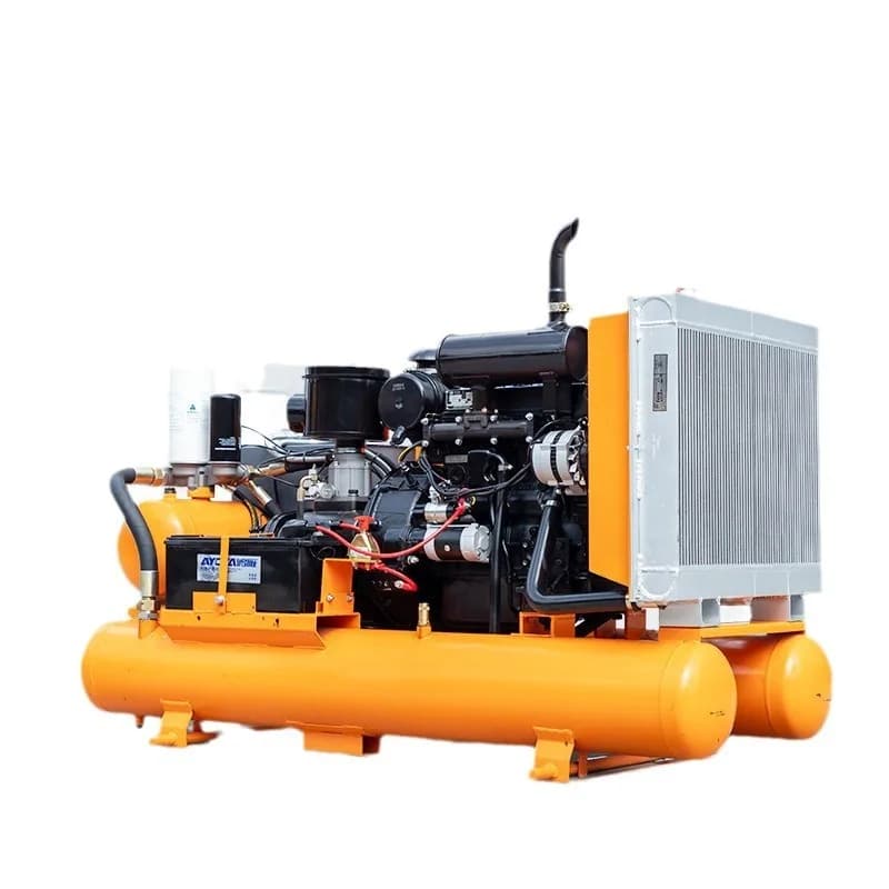 Mobile screw air compressors, professional down-the-hole drilling rigs