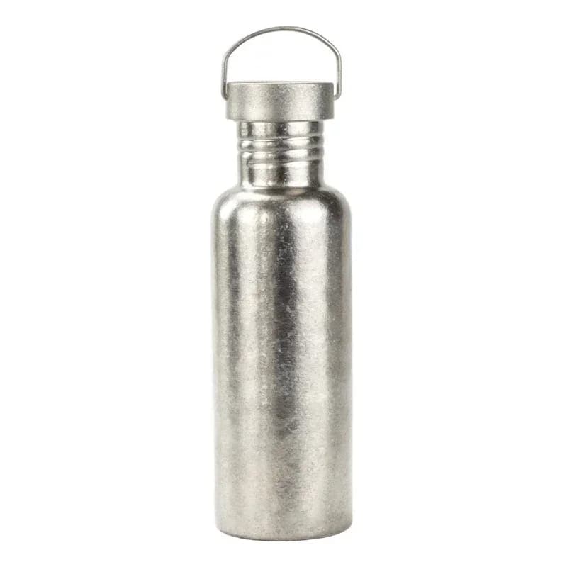Pure sports kettle titanium water cup travel mountaineering pot single layer titanium water cup camping