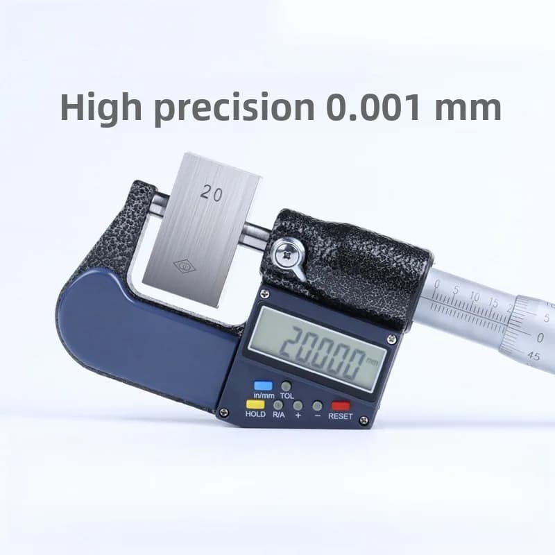 Electronic Digital Outside Micrometer 0-25 50mm Screw Micrometer External Measuring Gauge
