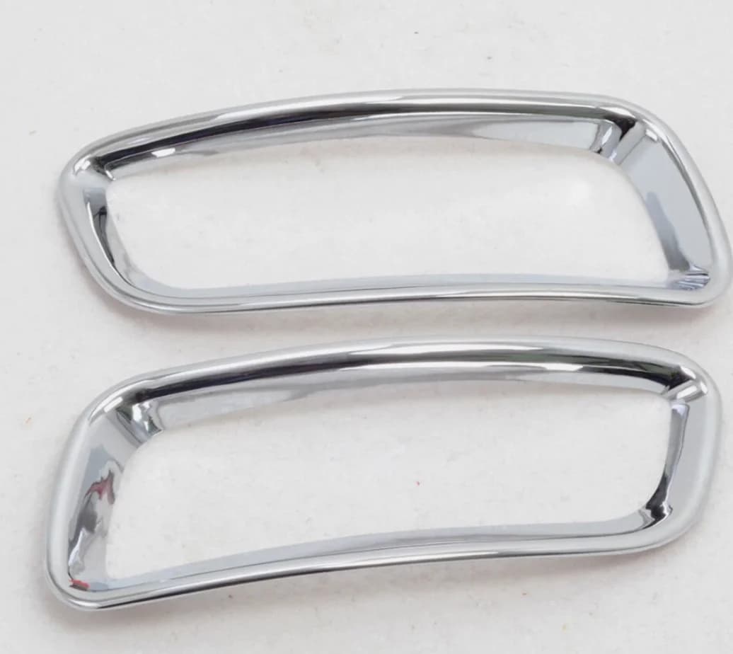 4 Pieces Chrome Front Light Cover  & Rear Fog Light Fog Lamp Cover For RENAULT KOLEOS 2008 2009 2010