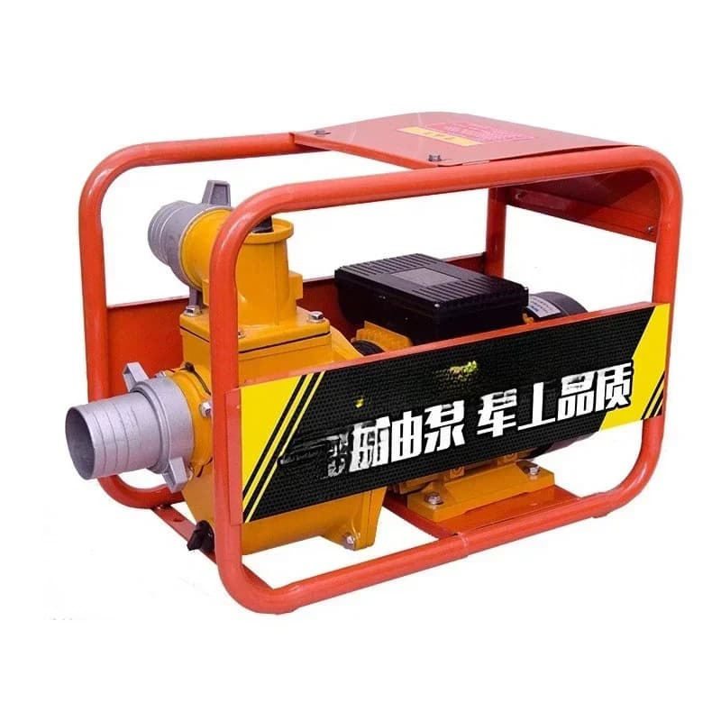 Large flow oil pump 220V/380V suction  Self-priming drainage  2 inch electric self-priming oil