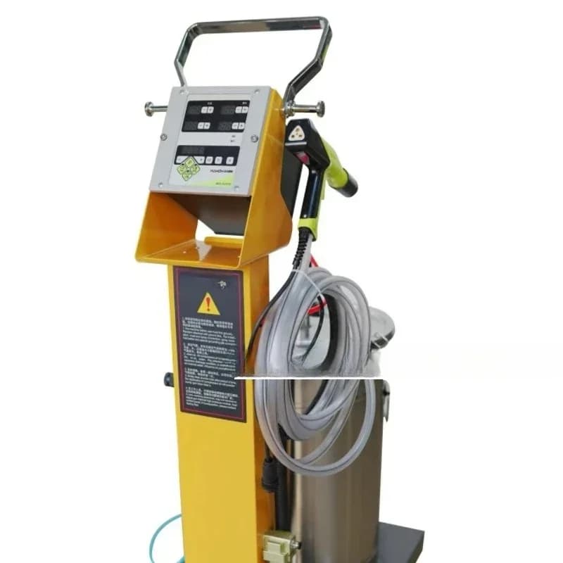 Electrostatic spraying machine, intelligent CNC powder spraying machine, manual complete set of powder bucket trolley