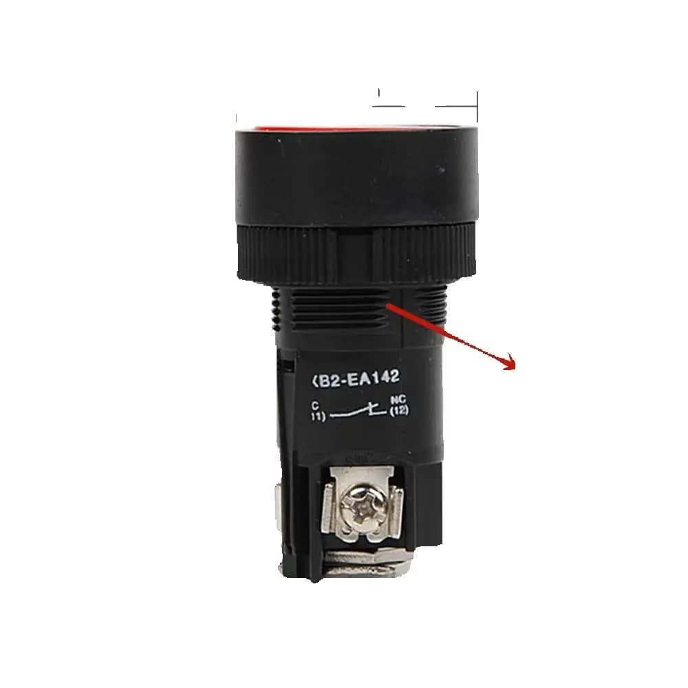 Interruptor de botón de Reinicio automático, fuente de alimentación, 22mm, XB2-EA131, EA142, EA135, EA145, EA155, EA121