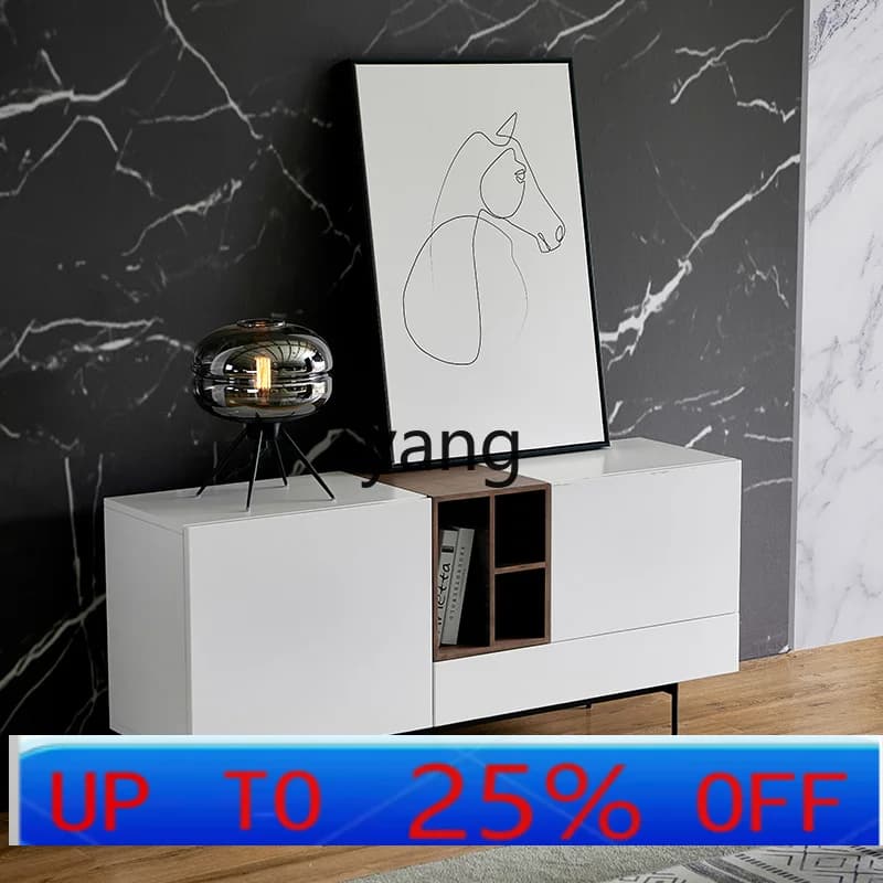 CX minimalist light luxury dining side cabinet wine cabinet wall decorative cabinet