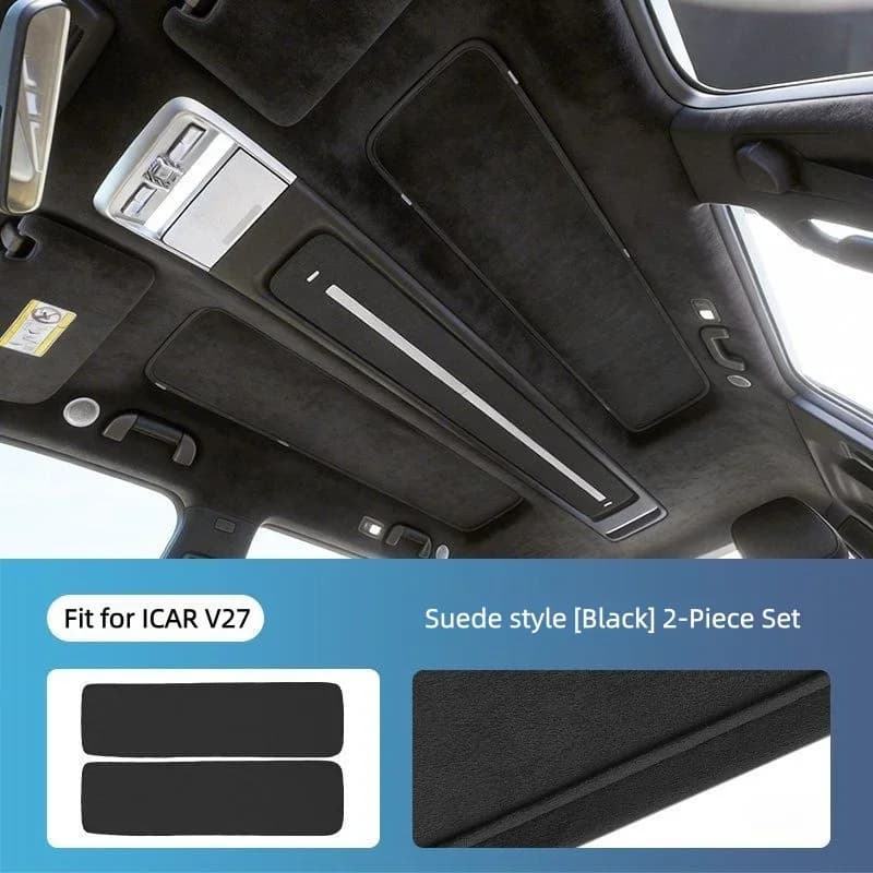 Fit for Chery ICAR V27 2026 Auto Roof Sunroof Snap-on Type Sun Protection Heat Insulation Sunshade Car Interior Decoration Parts