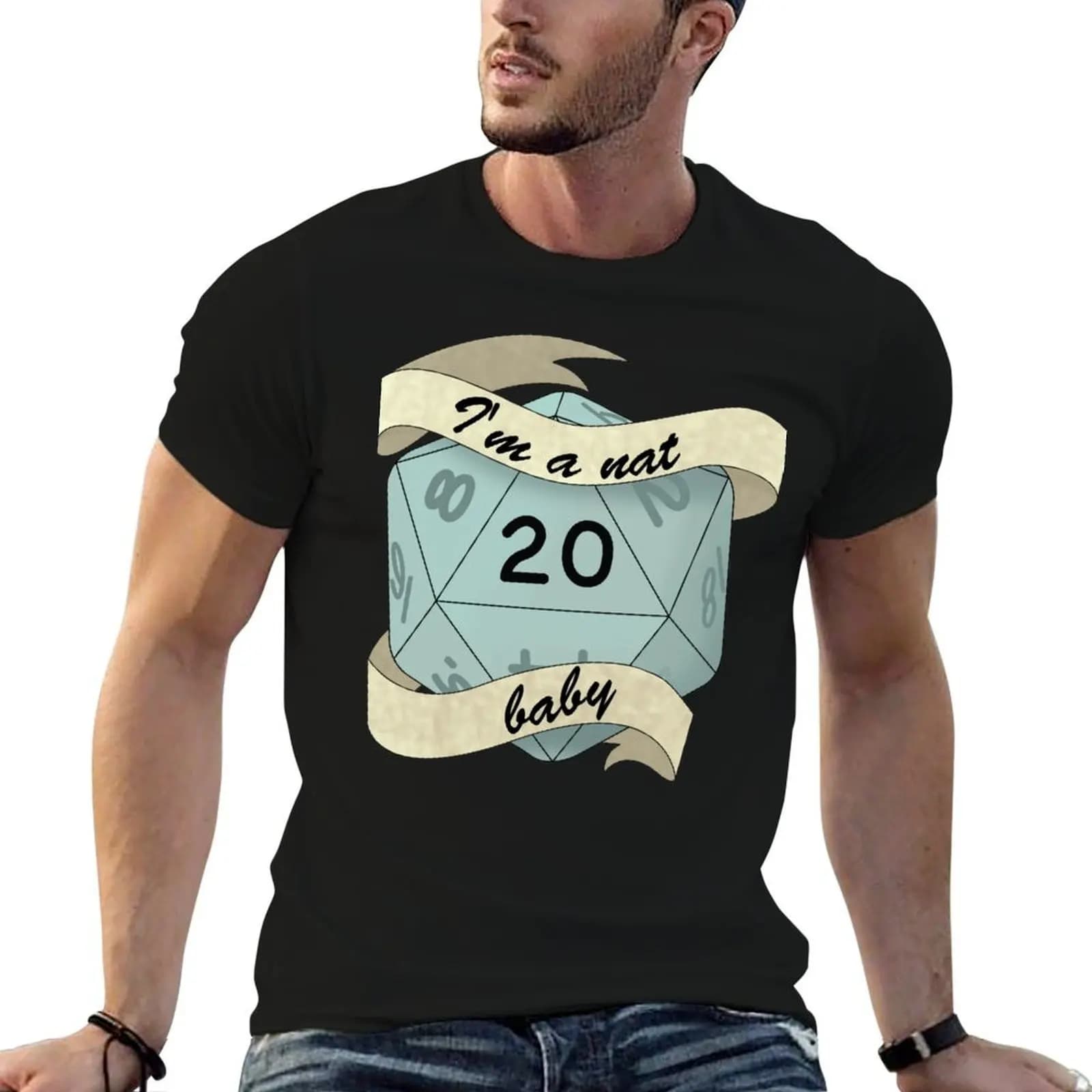Nat 20 Baby T-Shirt summer clothes essential t shirt outfits for men