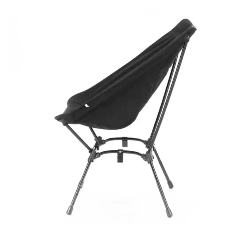 Outdoor portable folding chair, ultra-light aluminum alloy folding moon chair