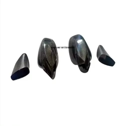 Real Dry Carbon Fiber High Quality Replacement Exterior Side Mirror Cover 4pcs for 458 F8 488