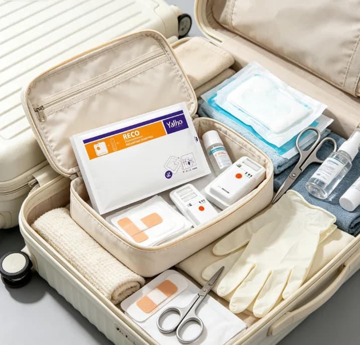 Portable Negative Pressure Wound Dressing Kit RECO NPWT System Lightweight Wearable Device For Home Use Wound Treatment Easy Ope