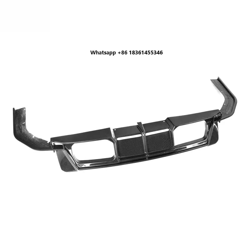 High Quality PSM Style Prepreg Dry Carbon Fiber Rear Diffuser Spoiler G80 G81 M3 G82 G83 M4 Performance Parts
