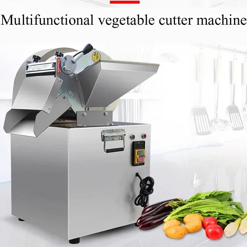 PBOBP Electric Food Slicer 220V Household Desktop Fruit Lamb and Beef Slicers 0-22mm Bread Ham Vegetable Meat Cutting Machine