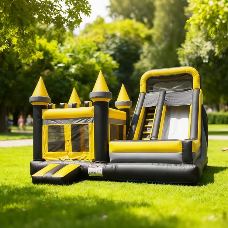 Inflatable Bouncy Castle with Slide Bouncing Castle Inflatable Outdoor Commercial Affordable Jumping Castles for Kids