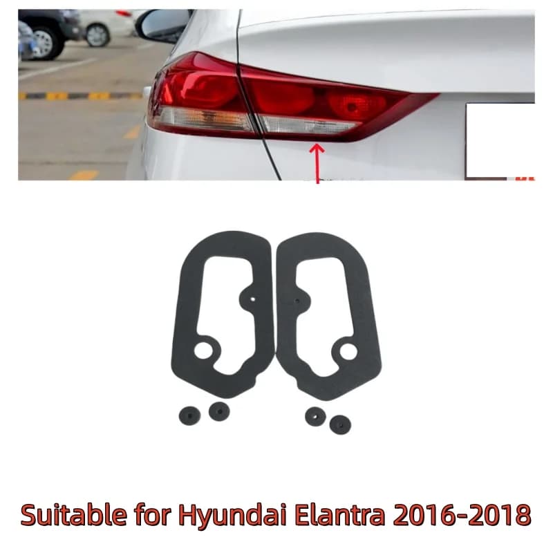 Suitable For Hyundai Elantra 2016-2018 Rear Taillight Sealing Sponge Pad Automobiles Parts Accessories Car Stuff