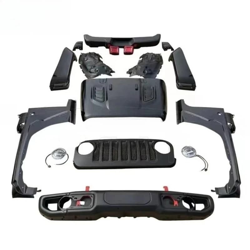 High quality body kit, upgrade & facelift kit for JK models to JL style