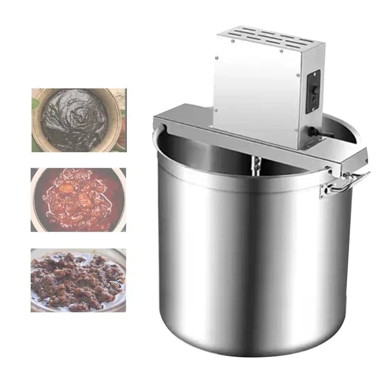 For Automatic Hot Pot Bottom Material Machine Spicy Hot Skewer Skewer Stir-fry Machine Boil Sauce Mixer Machine