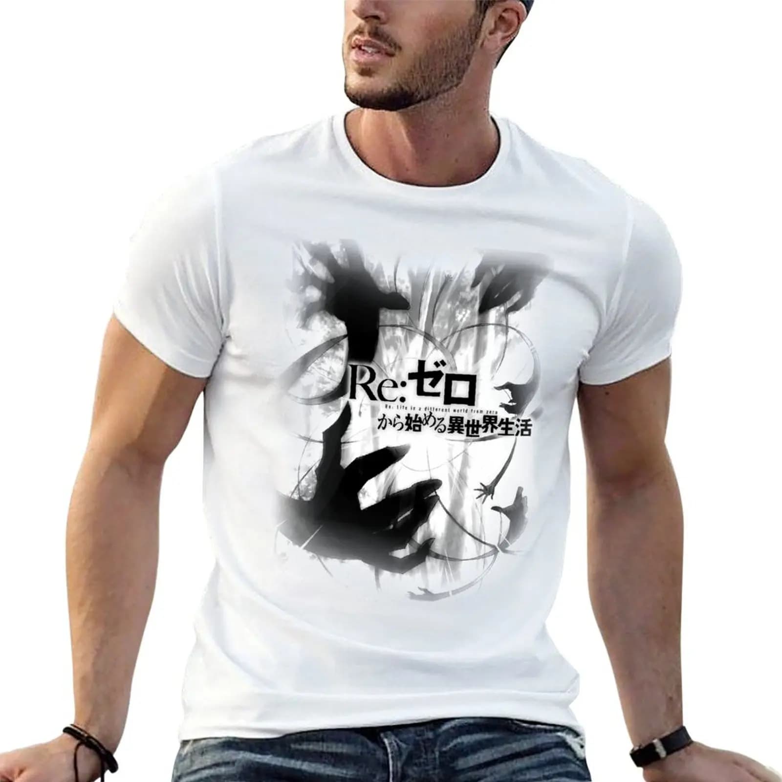 Re: Zero - Stamping 2 T-Shirt Work Comfort T-Shirt for Men