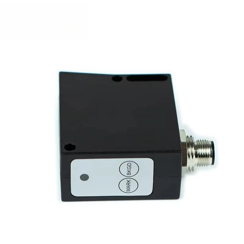 NPN PNP Square Photoelectric Color Marking Photovoltaic Sensor 24V DC Detection Various Color Optical Sensor