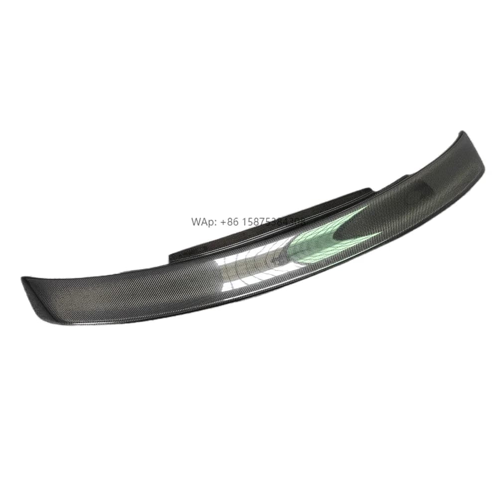 for R8 V8 V10 COUPE GT Style True Carbon Fiber Rear Spoiler GT Fender (with Base Plate) Body Kit