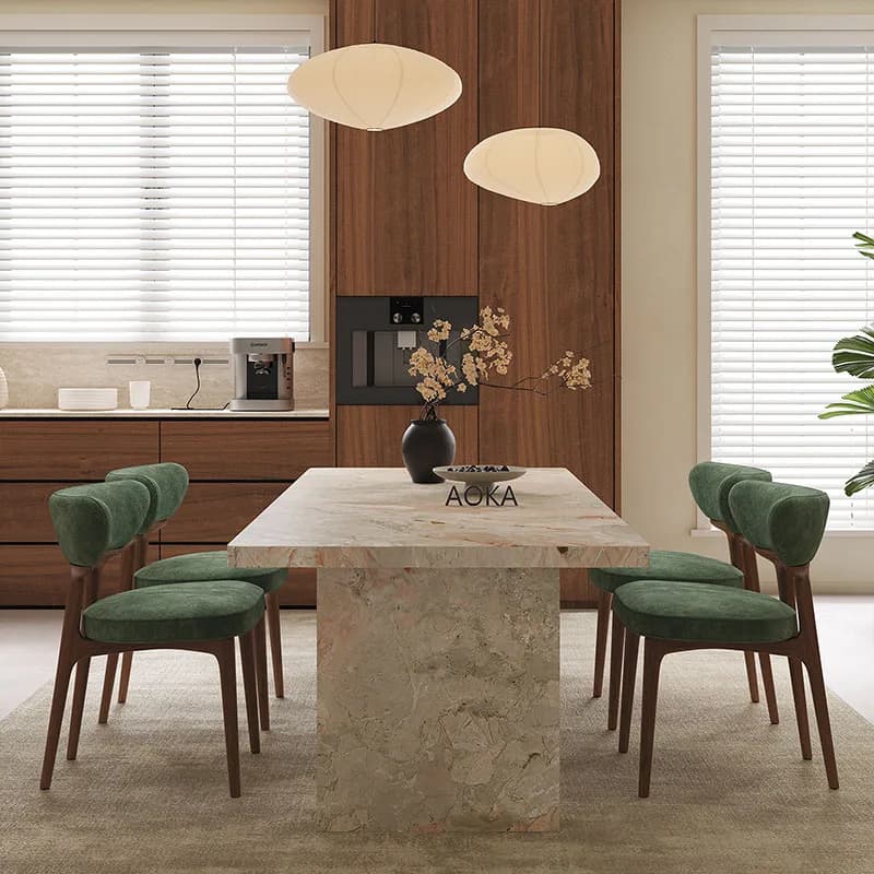 Modern Designer Dining Table Kitchen Coffee Restaurant Nordic Luxury Lounge Dining Table Dining Table Marble Mesa Home Furniture