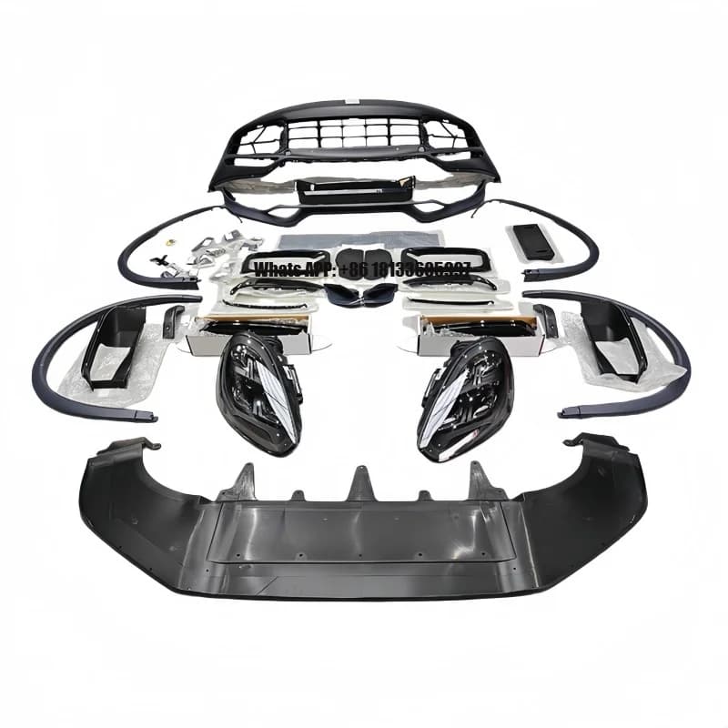 Suitable for Porsche Cayenne Upgrade and Modification, 22 GTS Large Surround Complete Body Kit