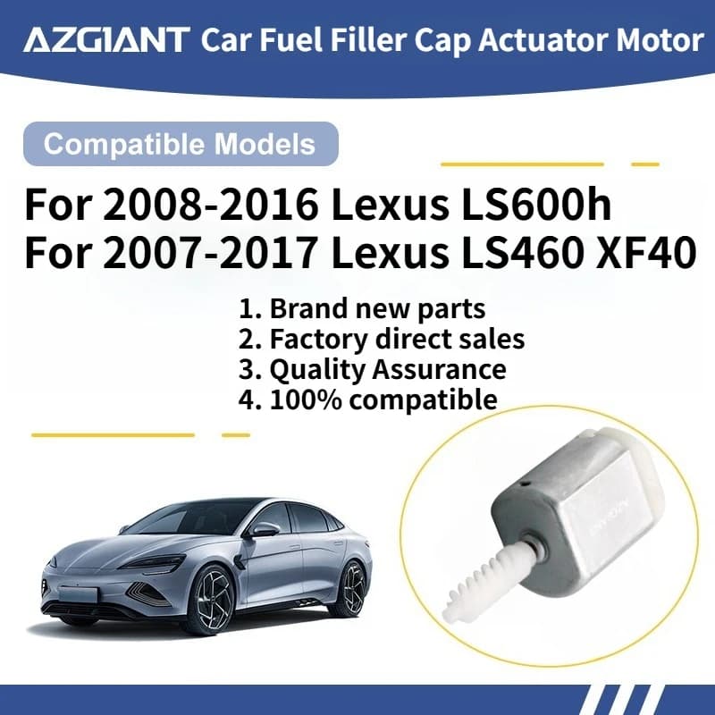 For Lexus LS600h 2008-2016/LS460 XF40 2007-2017 Car Fuel Filler Flap Open Lock Release Actuator Motor New replacement parts OEM