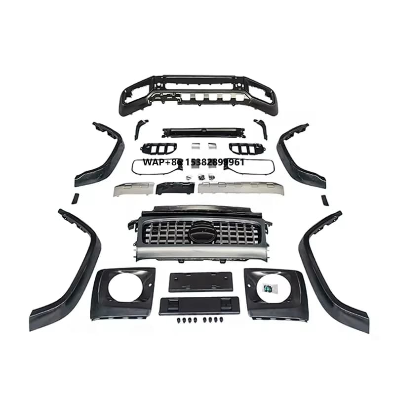 G Class W464 G63 Auto Accessories Stainless Steel Front Bumper Fenders Protective Frame Exterior Off-Road Wrap Car Body Kits