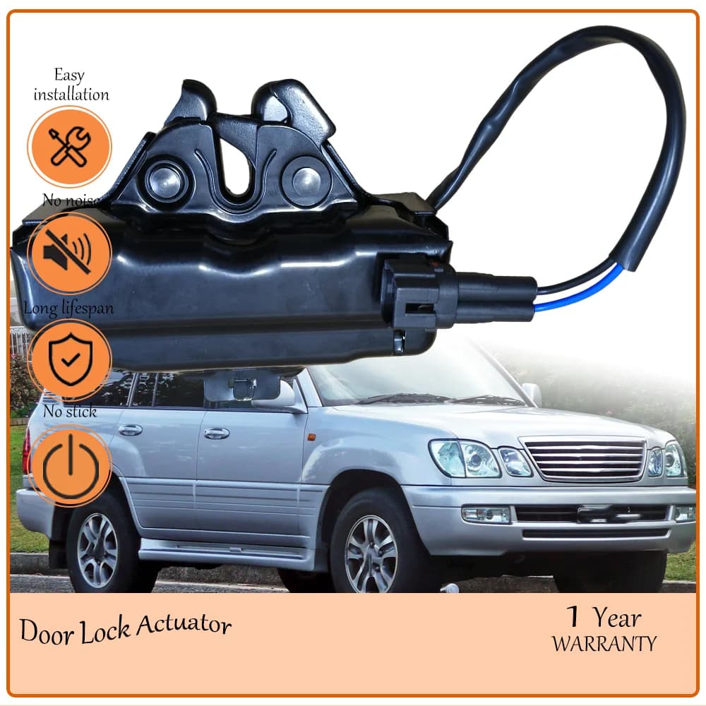 Tough-Grade Engine Hood Lock Latch Unit,Matched to Lexus LX470 Model Year 2005-2007, Factory Standard oem 53510-60210,5351060210