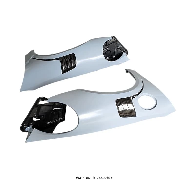Upgraded to GT4RS Dry Carbon Fiber Front Fender Body Kit for 13-16 911 991 New Condition