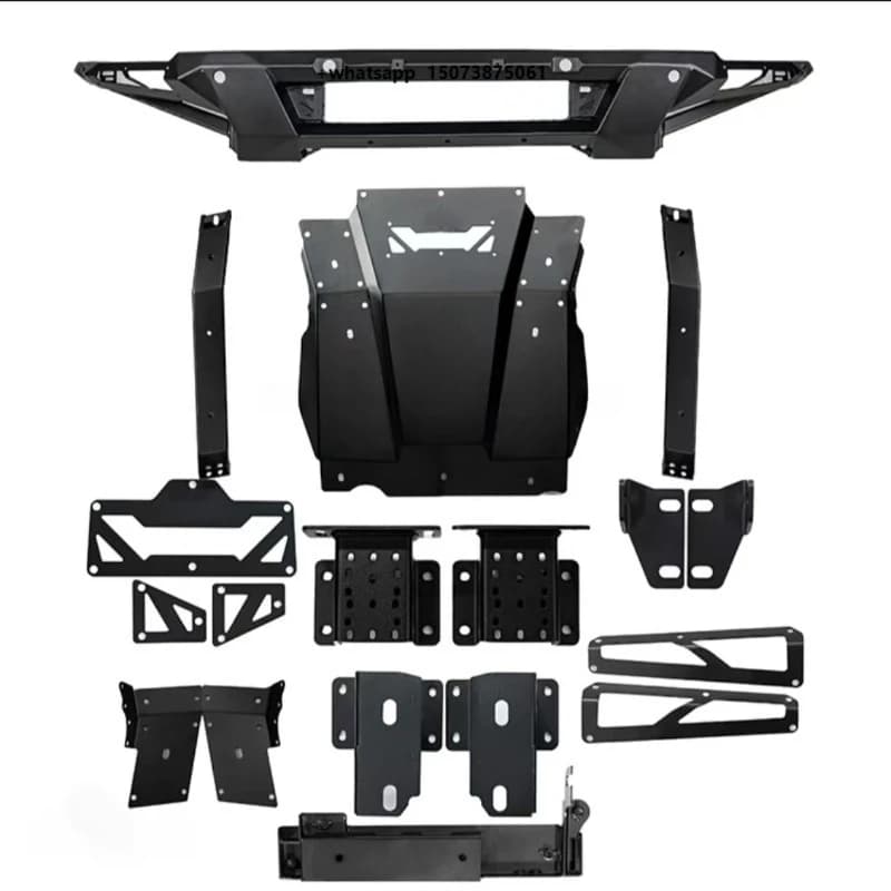RANGER Venom New Steel Front Bumper for Off-Road Aesthetics Practicality & Safety-Thrilling Adventures
