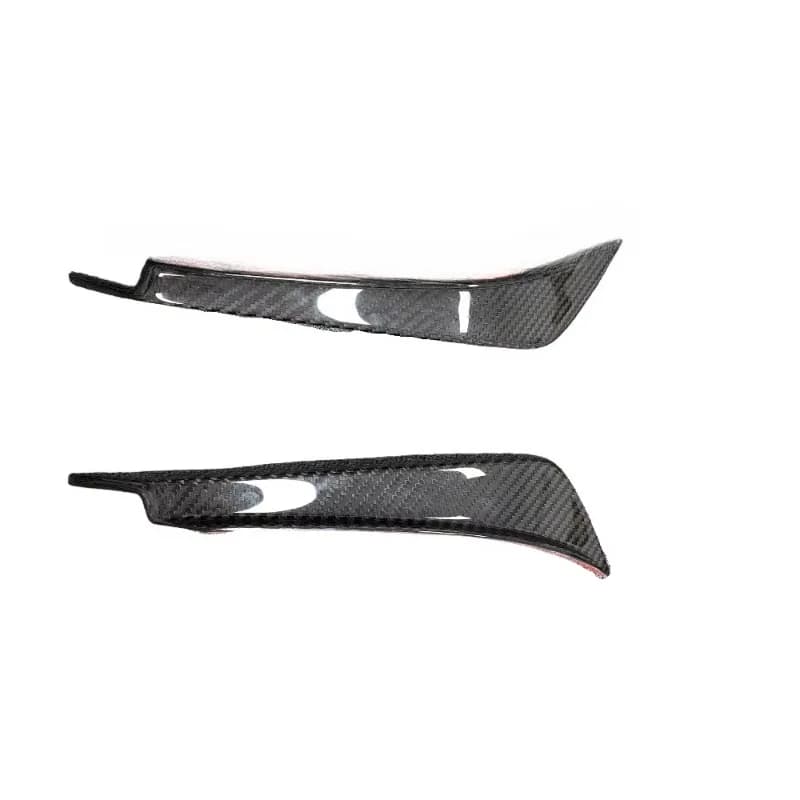 Car Modification OD Style Carbon Fiber Front Wind Blade, Front Bumper Wind Blade Suitable for Maserati MC20