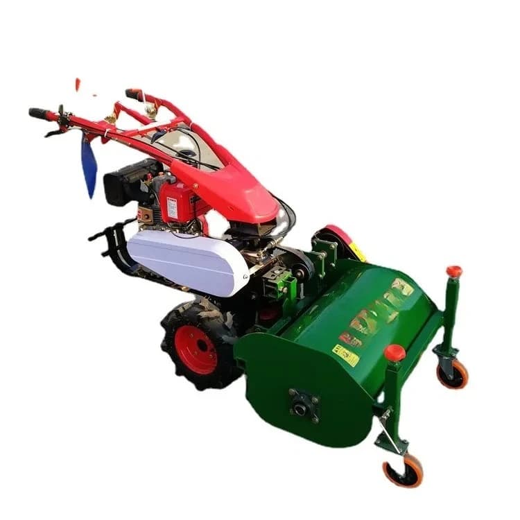 Hot Sales 216 CC High Horsepower Fuel Weeder Multi-Functional Hand Push Lawnmower Core Motor Agriculture Weeding Machine