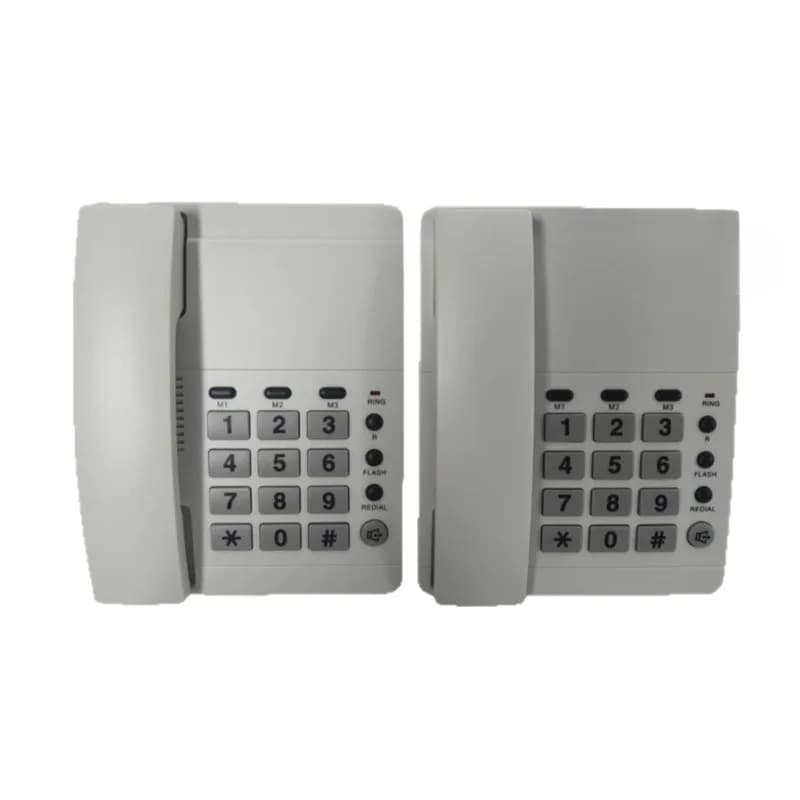 With telephone wall-mounted embedded, automatic dialing anti-wear, anti-noise communication telephone