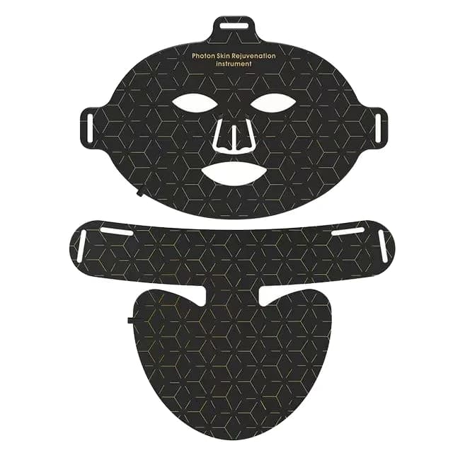 2026 Professional Rejuvenation Silicone LED Mask Hand-held Infrared Light Therapy Beauty Equipment for Face Wrinkles Removal OEM