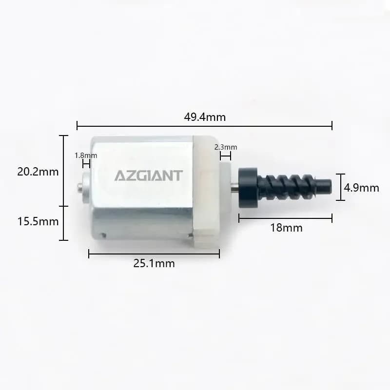 AZGIANT Fuel Tank Cap Lock Motor Release Lock 12V Fuel Filler Flap Actuator For VW Polo 2018-2022 Replacement Repair Part