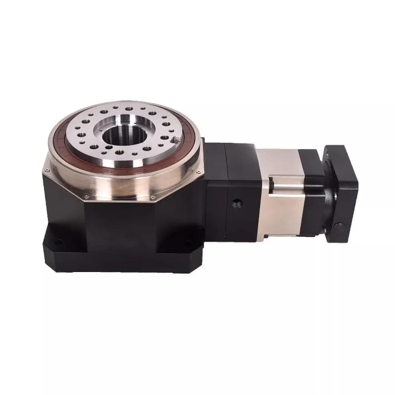 Precision Hollow Rotary Platform Right Angle Heavy Duty 60 85 130 200 Servo Motor Indexing Disc Rotary Table