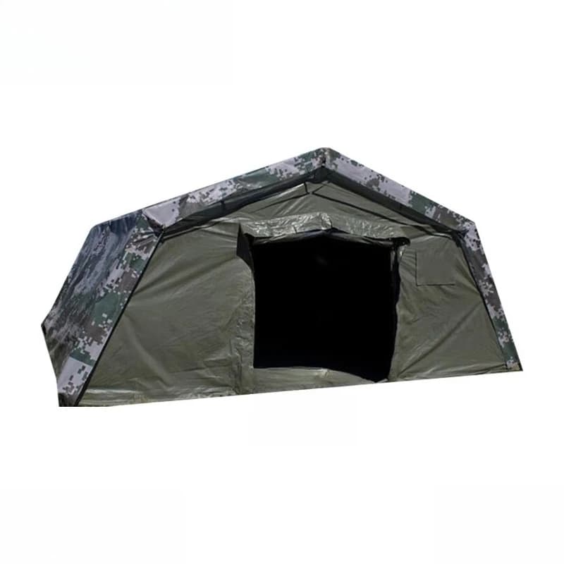 Large inflatable tent rapid deployment temporary accommodation rainproof tent