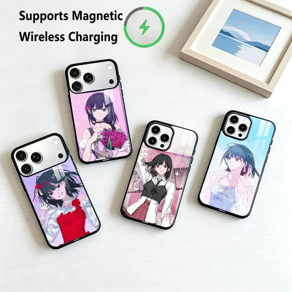 LINK CLICK Rin Toki  Phone Case For iPhone17,16,15,14,13,12,11 Plus,Pro Allows magnetic wireless charging Gift