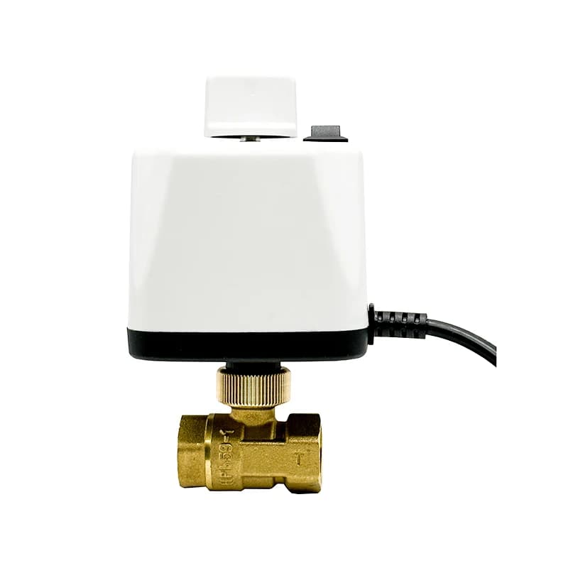1/2 Inch Brass Electric Ball Valve 220V 12V 24V Normally Closed Two Wire Solenoid Motorized Manual Switch New Product