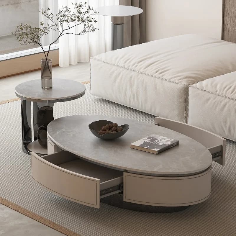 For Writing Service Coffee Table Italian Standing Unique Drawers Nordic Coffee Table Books Designer Mesa Auxiliar Home Furniture