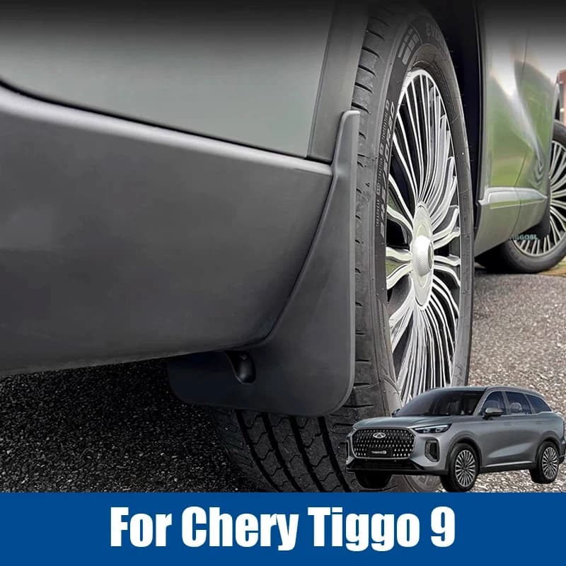 Mud Flaps For Chery Tiggo 9 2025 2026 Car Auto Front Rear Mudguards Fender Liner Mudflaps Wheel Protector Car Accessories