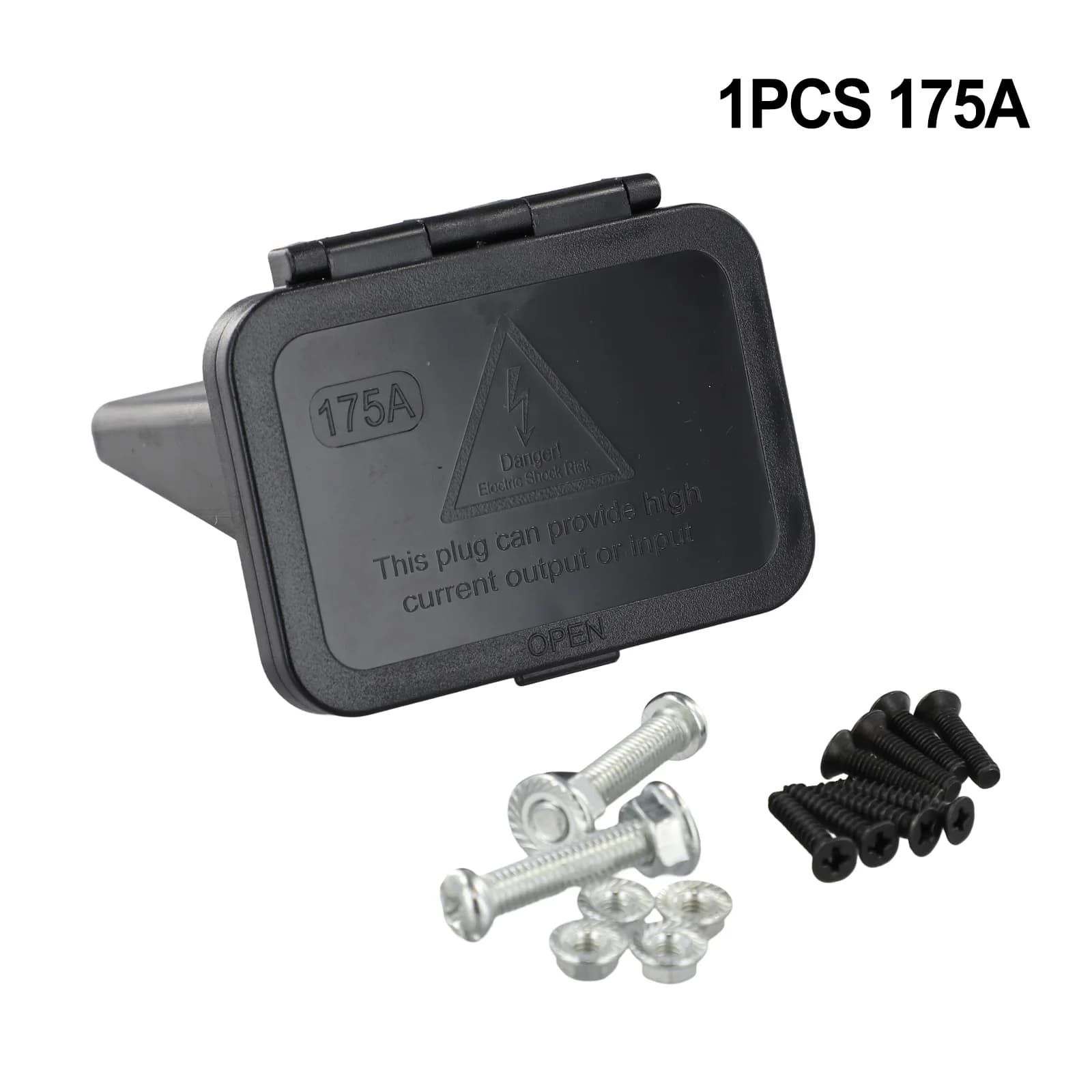 Sleek Black Finish on For 175A Recessed Panel Cover Provides Functional Aesthetic For Modern Vehicle Interiors