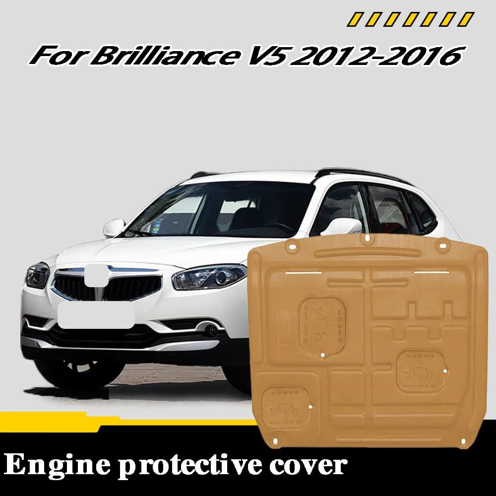 Under Engine Guard Splash Shield Mud Fender Cover Plate Fender Mudguard Protector For Brilliance V5 2012-2016 1.5T 1.6L