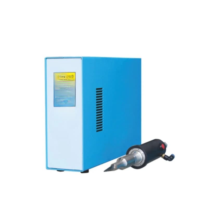 Ultrasonic cutting knife automatic frequency tracking hand-held cutting machine Qikang fabric plastic high-power cutting
