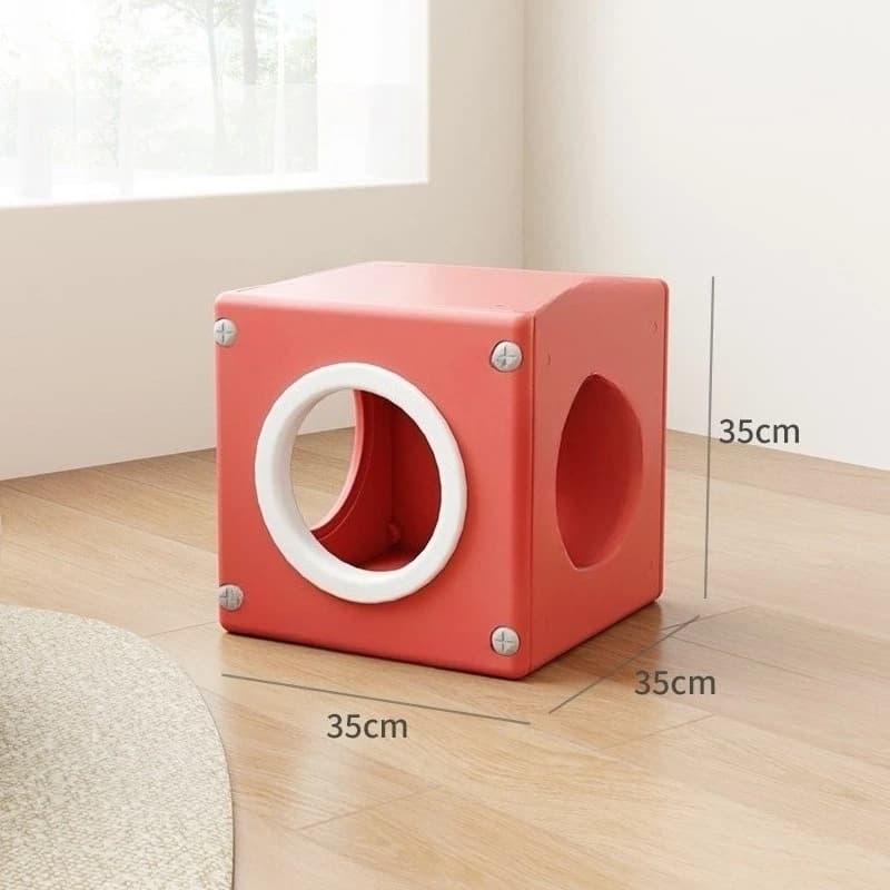 Claw Villa Keeps Warm in Winter, Universal Tunnel Escape House Closed Cat Hole Nest