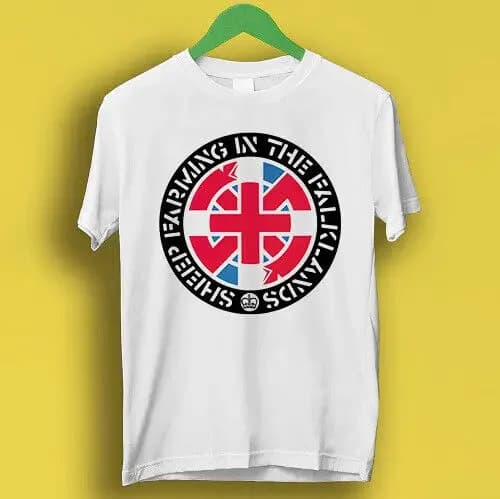 Crass Sheep Farming In The Falklands Punk Rock Retro Cool Gift Tee T Shirt P1307