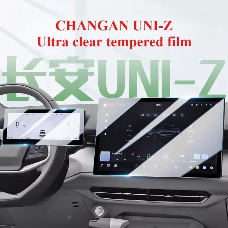 Central Control Screen and Navigation Ultra Clear Tempered Film for CHANGAN UNI-Z